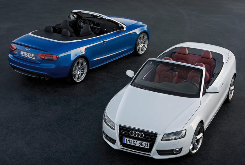 Illustration for article titled 2010 Audi A5 And S5 Convertibles Drop Their Tops